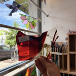 Red Spectrum Baroque Sheet Glass Spectrum Glass
