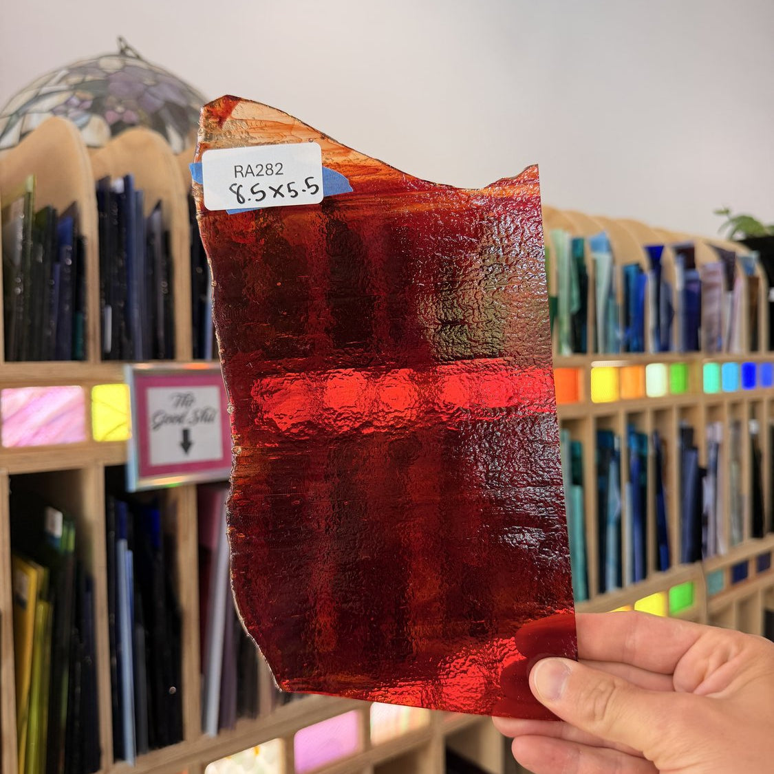 Red Clear Mixed Sheet Glass Colorado Glassworks Default Title