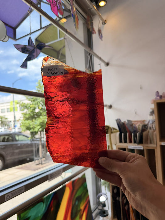Red Clear Mixed Sheet Glass Colorado Glassworks