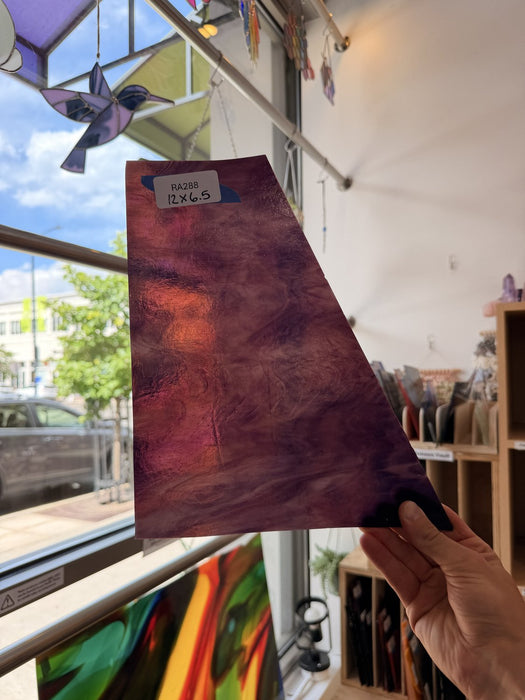 Plum Opal Kokomo Sheet Glass Kokomo Glass
