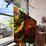 Multicolor Mottled Youghiogheny Sheet Glass Youghiogheny Glass