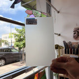 Sanblasted Clear Sheet Glass Colorado Glassworks