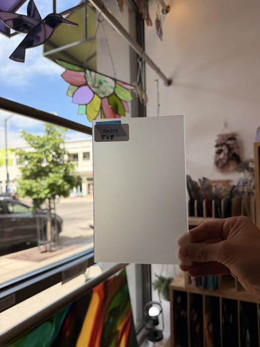 Sanblasted Clear Sheet Glass Colorado Glassworks
