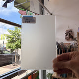 Sanblasted Clear Sheet Glass Colorado Glassworks