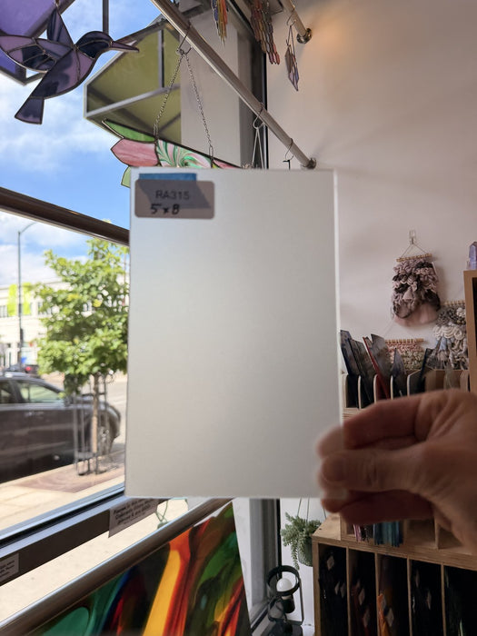 Sanblasted Clear Sheet Glass Colorado Glassworks