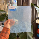 White Milky Mottled Sheet Glass Colorado Glassworks Default Title