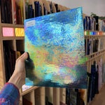 Peacock Blue Iridescent Wissmach Fusible 96 COE Fusible Sheet Glass Wissmach Glass Default Title