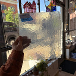 White Milky Mottled Sheet Glass Colorado Glassworks