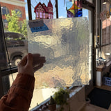 White Milky Mottled Sheet Glass Colorado Glassworks