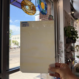 Tan Cream Wispy Spectrum Sheet Glass Spectrum Glass