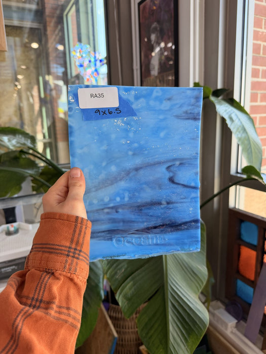 Dark Blue Mixed Mottled Oceana – RA35