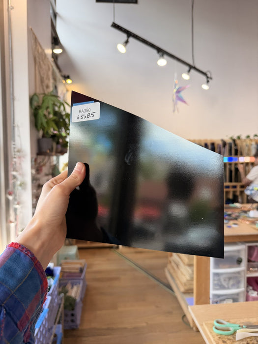 Black Smooth Spectrum Sheet Glass Spectrum Glass