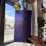 Purple 311V Dew Drop Sheet Glass Colorado Glassworks