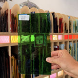 Medium Green Oceanside Waterglass Fusible 96 COE Fusible Sheet Glass Oceanside Glass Default Title
