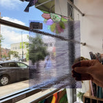 Light Purple Clear Textured Sheet Glass Colorado Glassworks