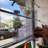Light Purple Clear Textured Sheet Glass Colorado Glassworks