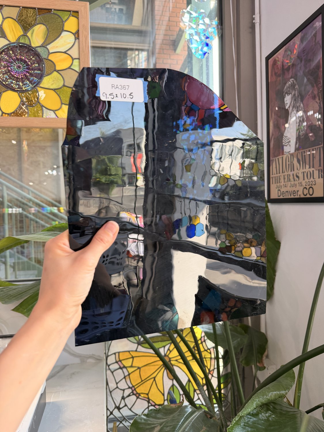 Indigo Blue Mouthblown – RA367