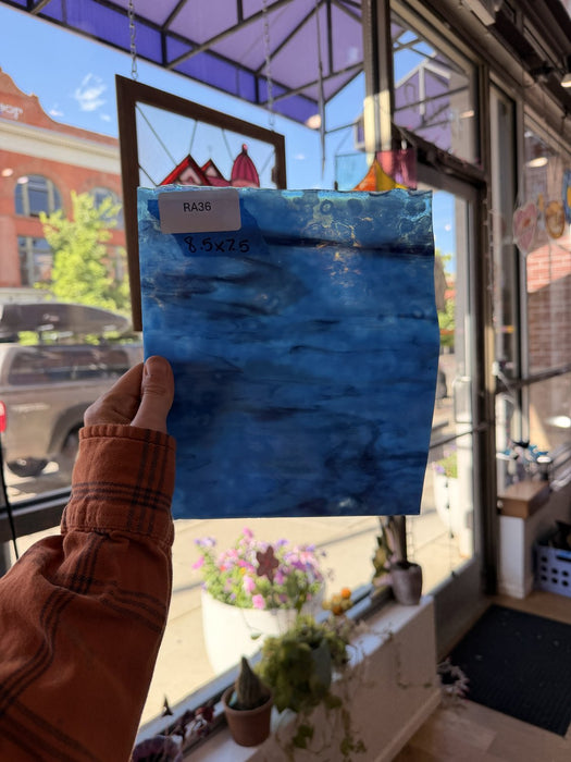 Dark Blue Mixed Mottled Oceana – RA36