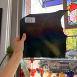 Black Iridescent Bullseye Fusible 90 COE