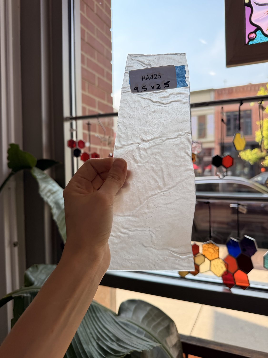 Clear Milky Rippled – RA425