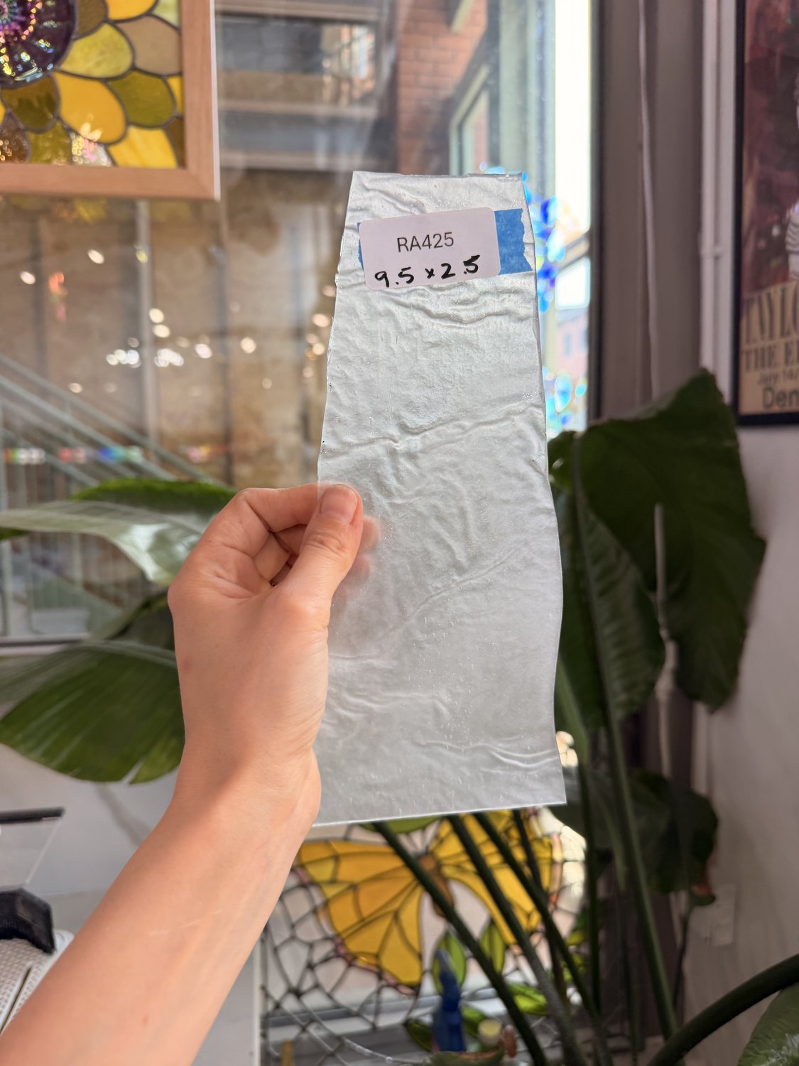 Clear Milky Rippled – RA425