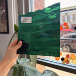 Emerald Green White Wispy Spectrum – RA429