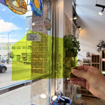 Lime Green Mouthblown Krosnos Sheet Glass Mouth Blown Glass