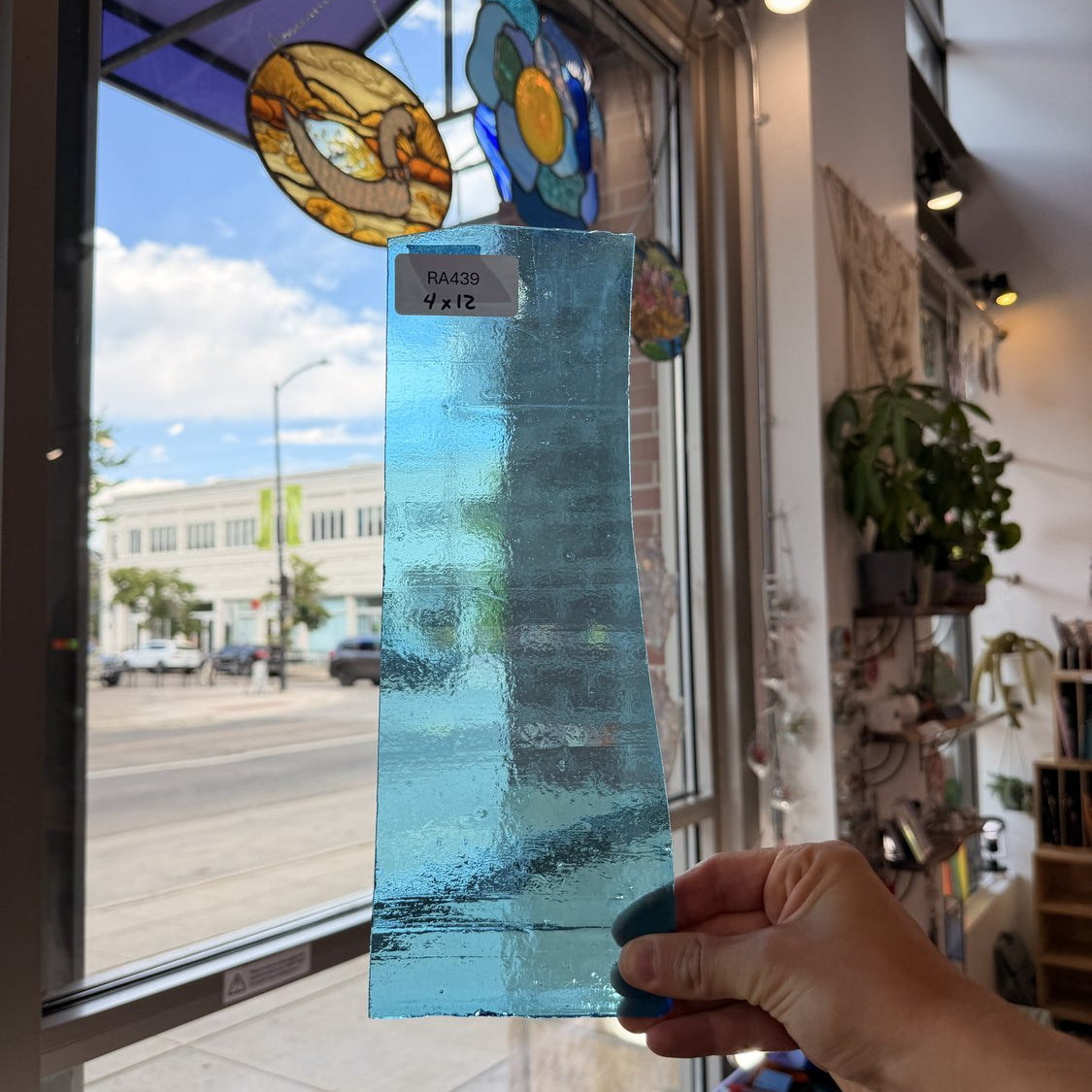 Light Blue Transparent Wissmach Sheet Glass Wissmach Glass Default Title