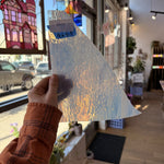 White Clear Textured Wispy Spectrum Sheet Glass Spectrum Glass