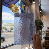 Light Purple English Muffle Sheet Glass Colorado Glassworks