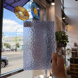Light Purple English Muffle Sheet Glass Colorado Glassworks