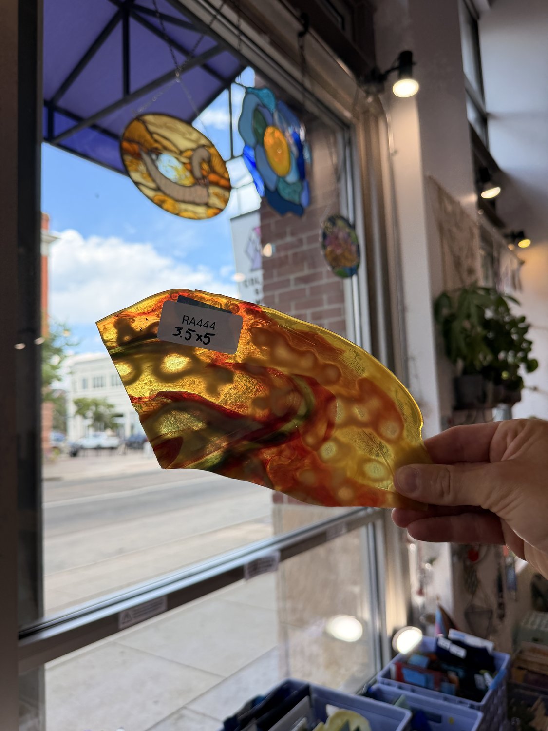 Mottled Multicolored Sheet Glass Colorado Glassworks Default Title