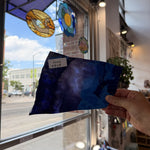Purple Blue Mixed Mottled Sheet Glass Colorado Glassworks