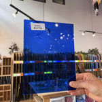 Medium Blue GNA Sheet Glass Colorado Glassworks RA455 (10x7.5in)