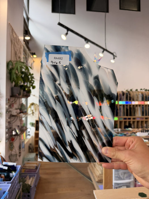 Black and White Mouthblown Fremont – RA482