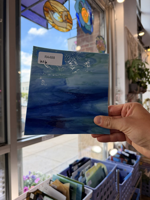 Green Blue Mixed Vintage Spectrum – RA488
