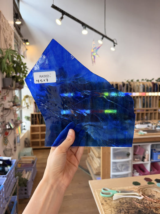 Mixed Cobalt Blue Transparent