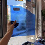 Medium Blue Transparent Sheet Glass Colorado Glassworks