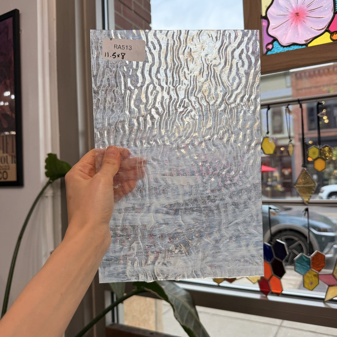 Clear Milky Ripple