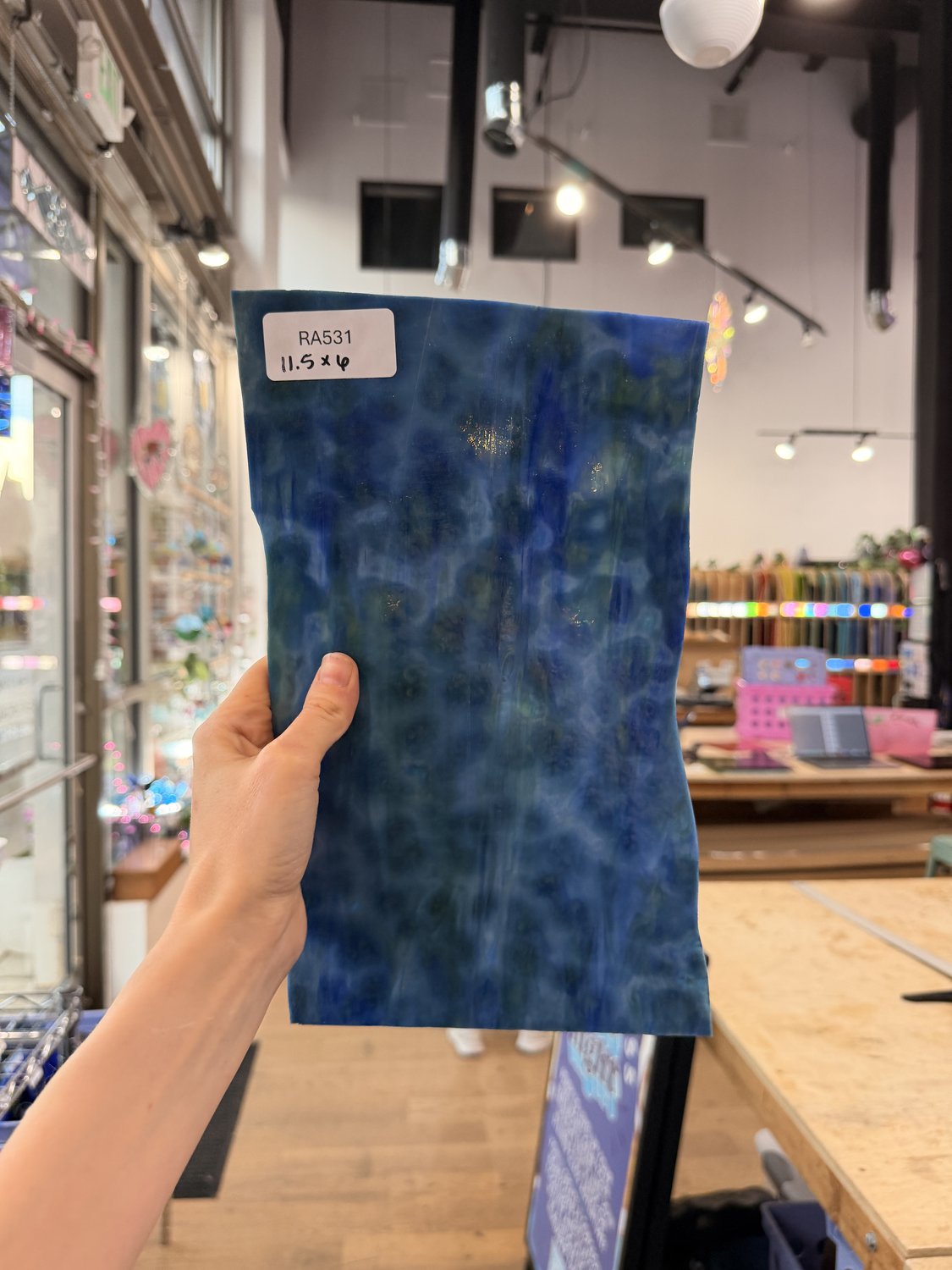 Blue Green Mottled Oceana – RA531
