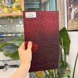 Red Ripple Textured Transparent – RA533