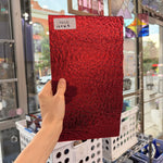 Red Ripple Textured Transparent – RA533