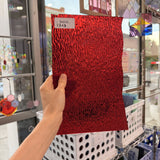Red Ripple Textured Transparent – RA535
