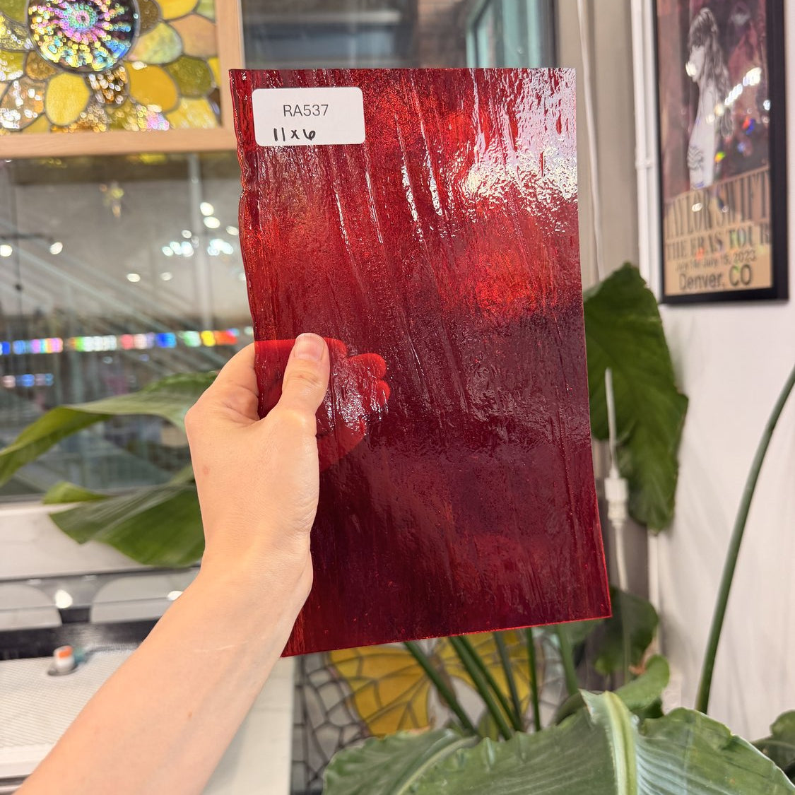 Red Transparent Bullseye