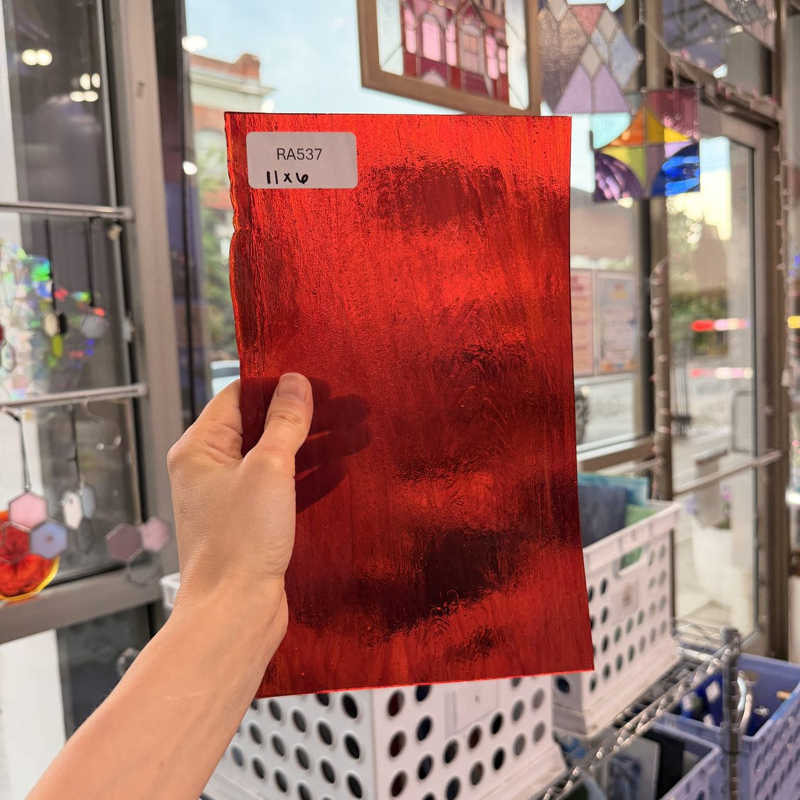 Red Transparent Bullseye