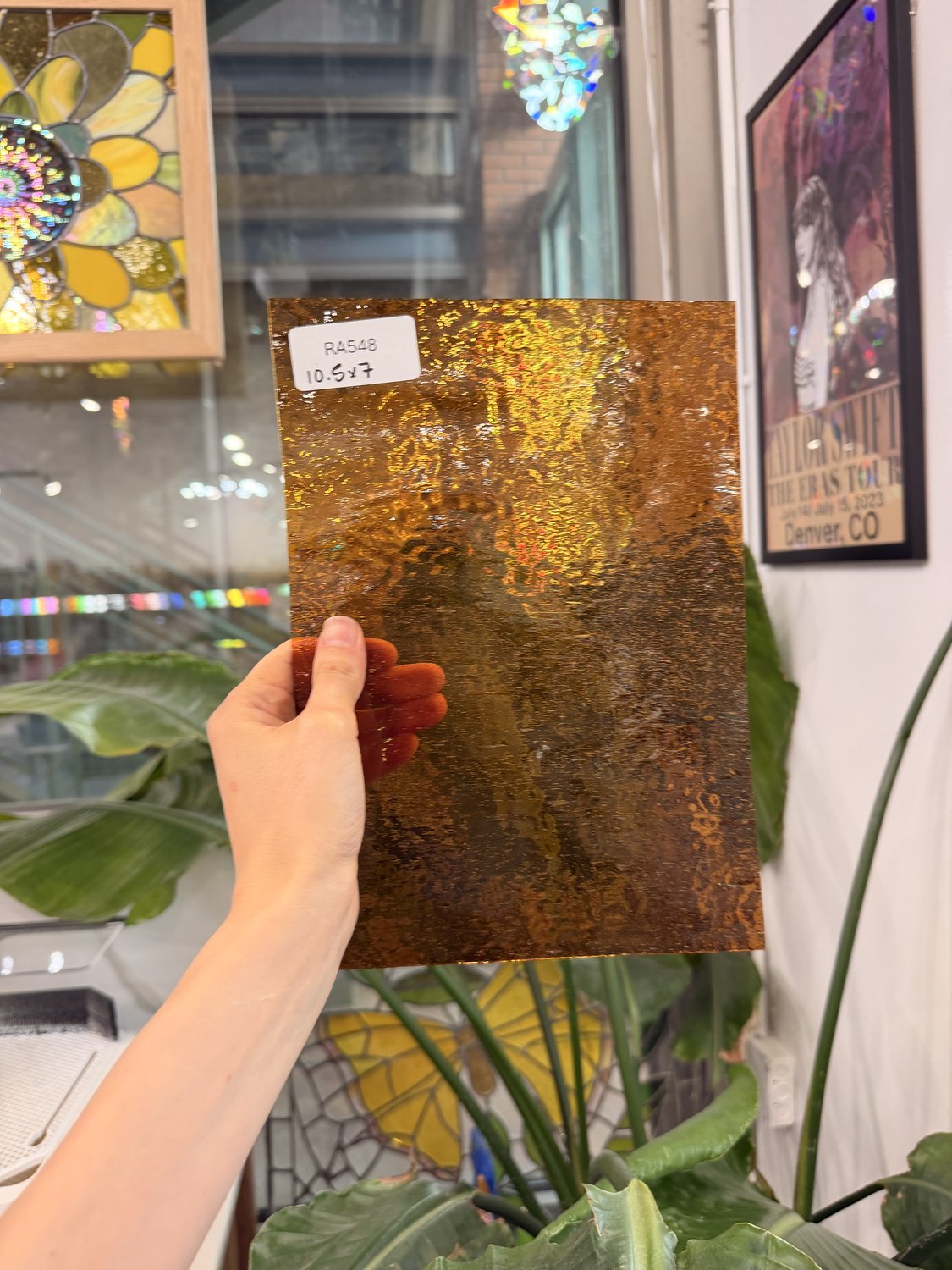 Vintage Amber Seedy Spectrum – RA548