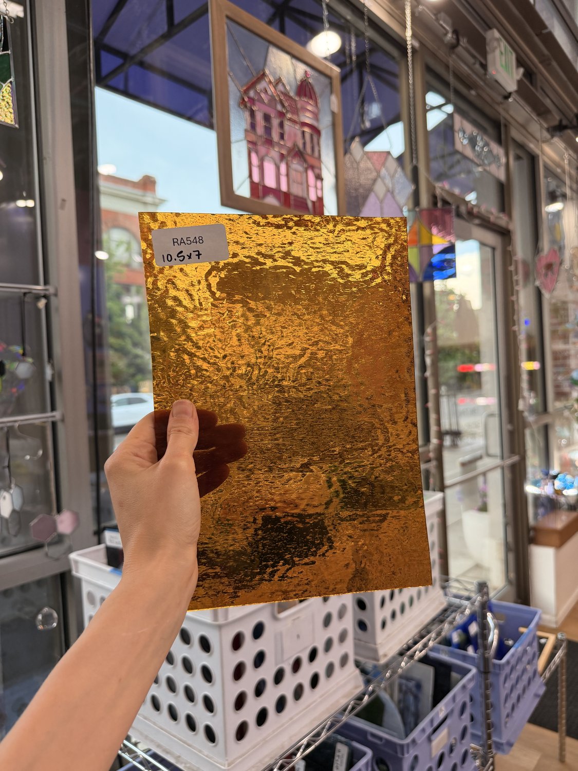 Vintage Amber Seedy Spectrum – RA548