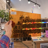 Medium Amber Transparent Waterglass
