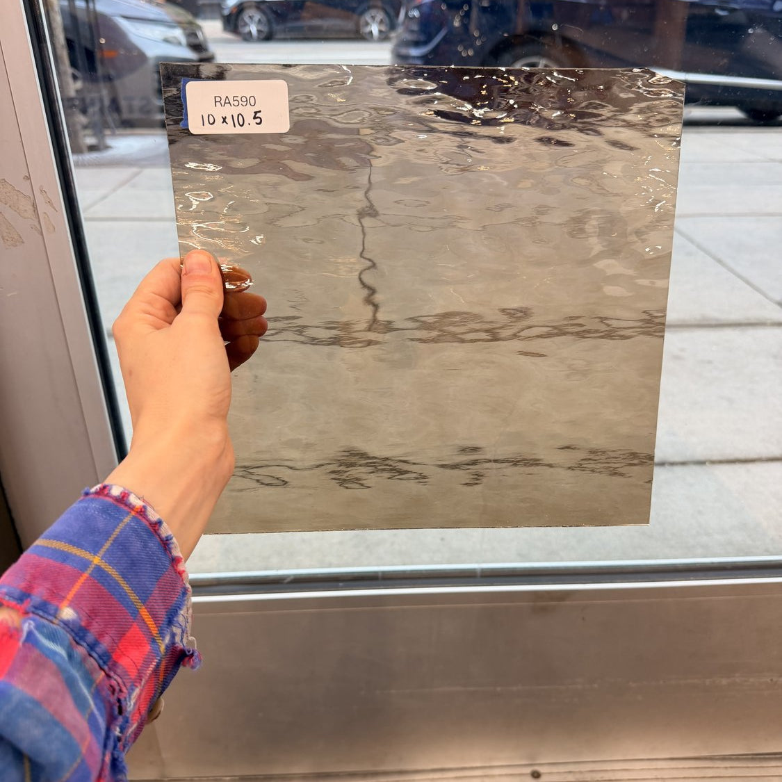 Bronze Transparent Waterglass Spectrum Sheet Glass