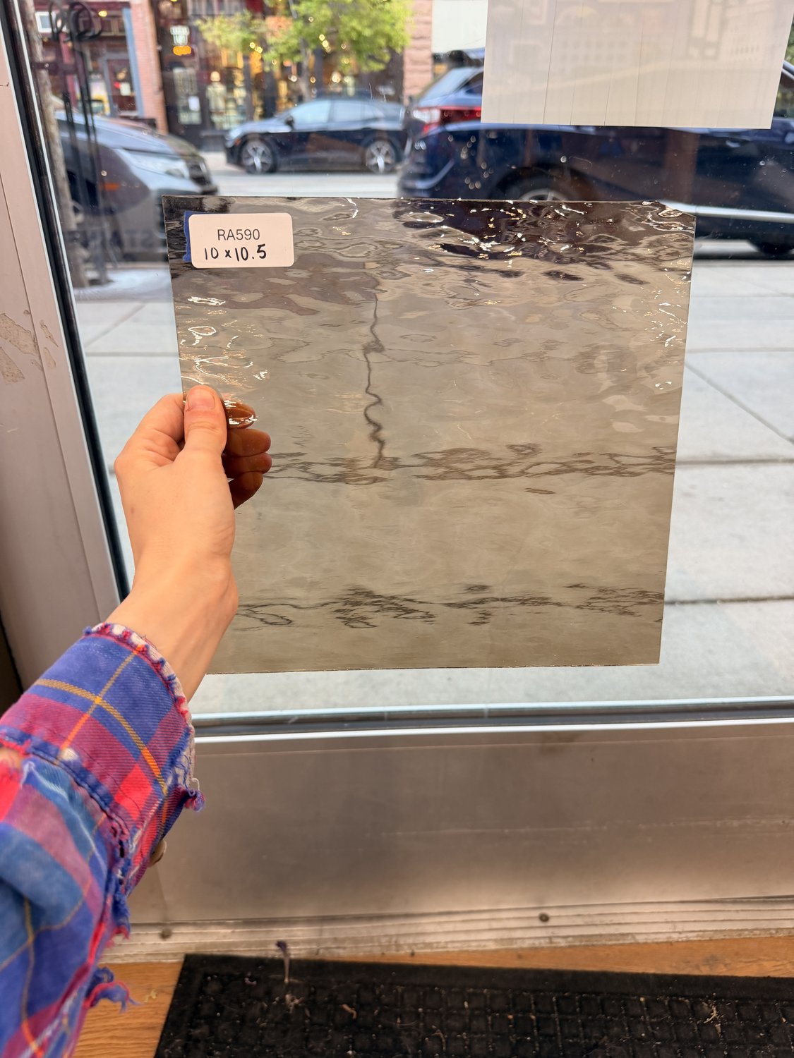 Bronze Transparent Waterglass Spectrum Sheet Glass